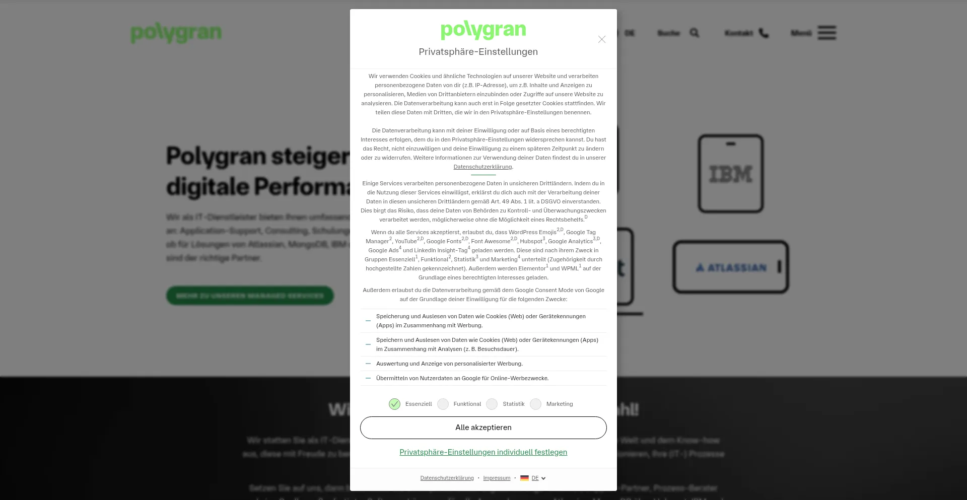 ¿És Seguro y Confiable Polygran.de?