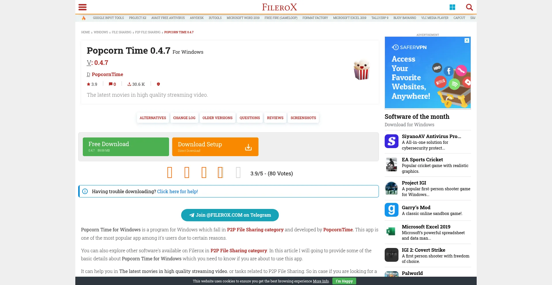 Popcorn-time.en.filerox.com