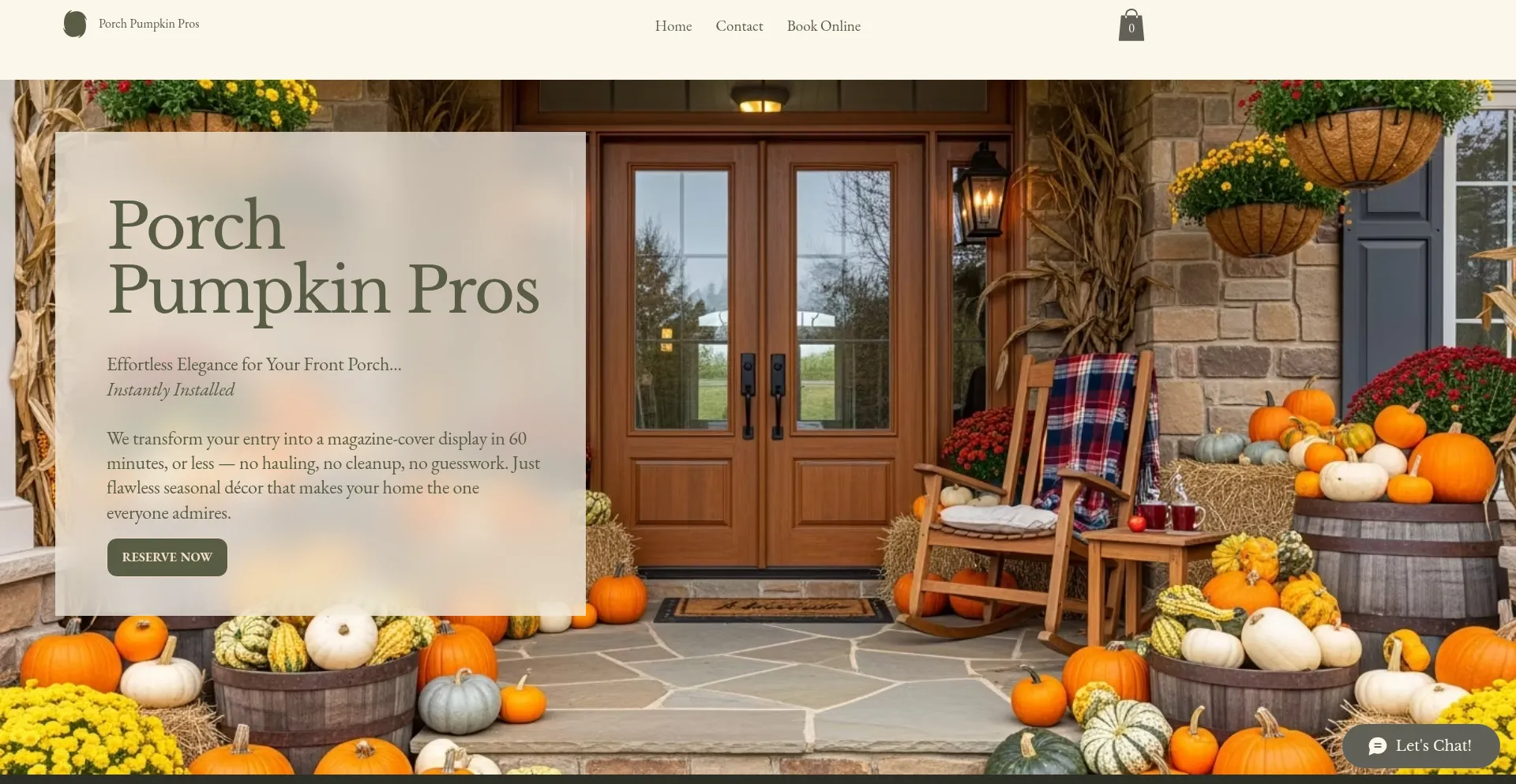 ¿És Seguro y Confiable Porchpumpkinpros.com?