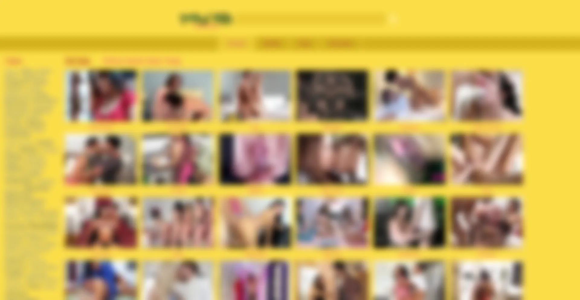 Website screenshot of Porn.biz
