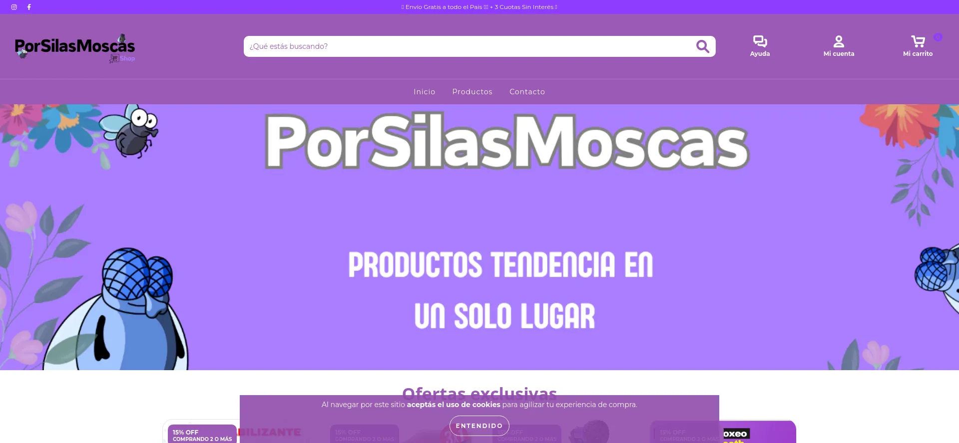 Porsilasmoscas.shop