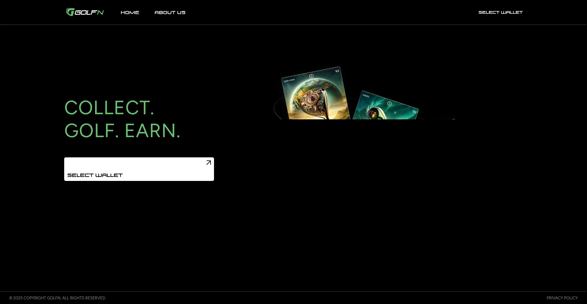 Website screenshot of Portal.g0lfn.com