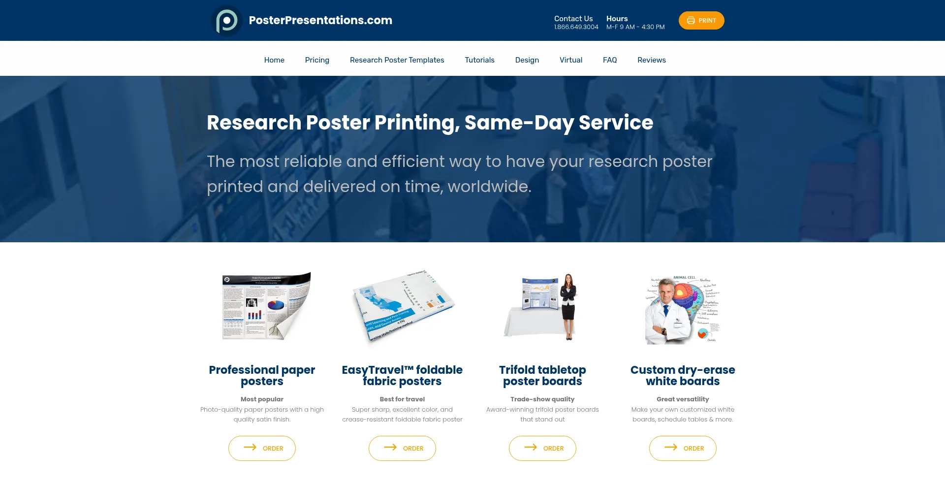 ¿És Seguro y Confiable Posterpresentations.com?