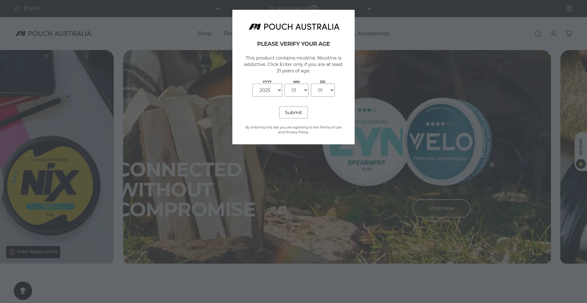¿És Seguro y Confiable Pouchaustralia.com?