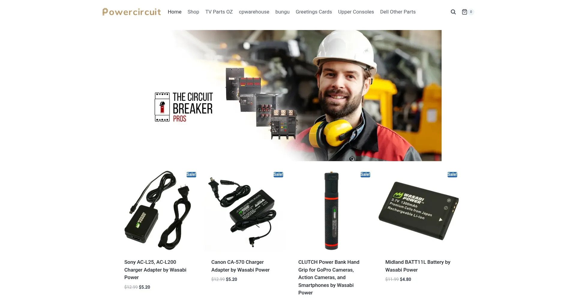 Website screenshot of Powercircuitpro.com