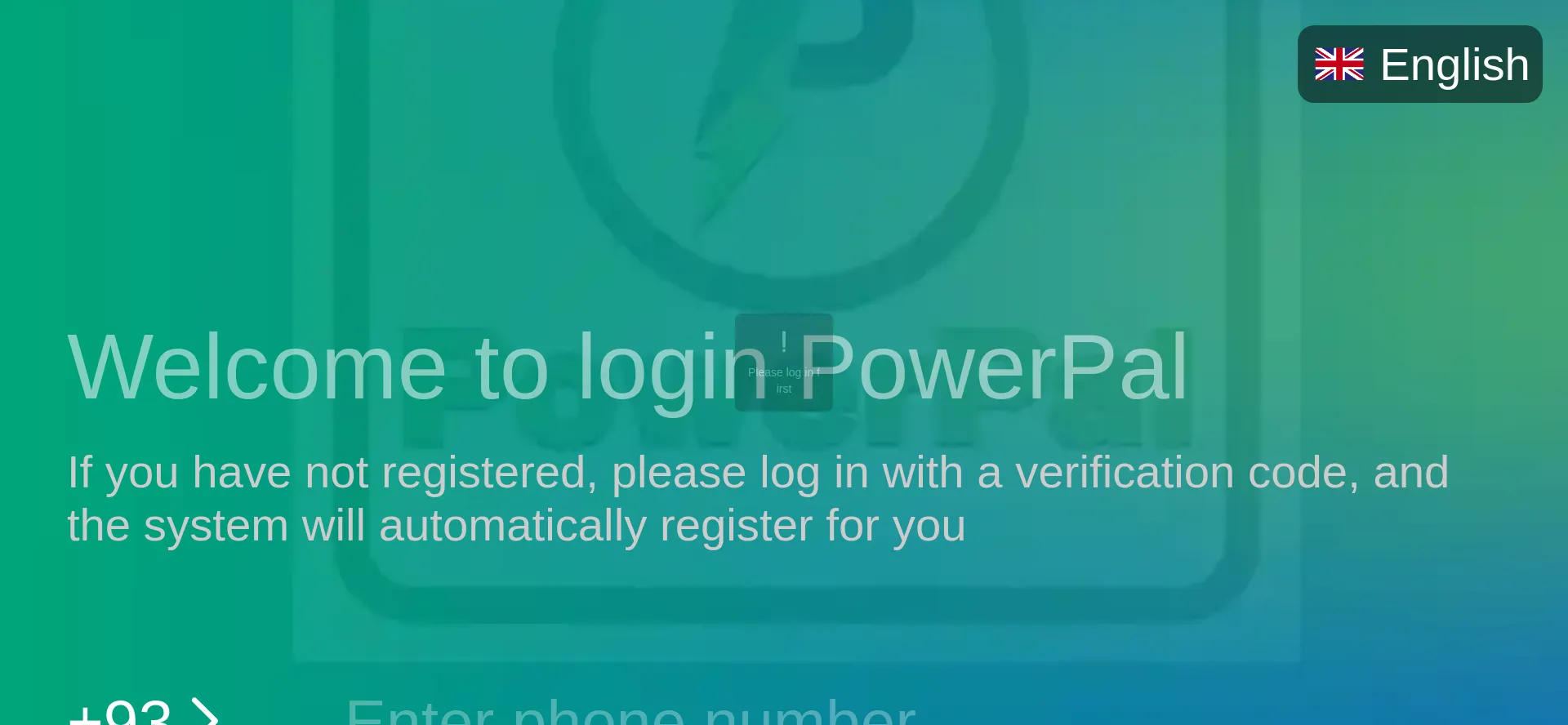 Website screenshot of Powerpal-ono.com