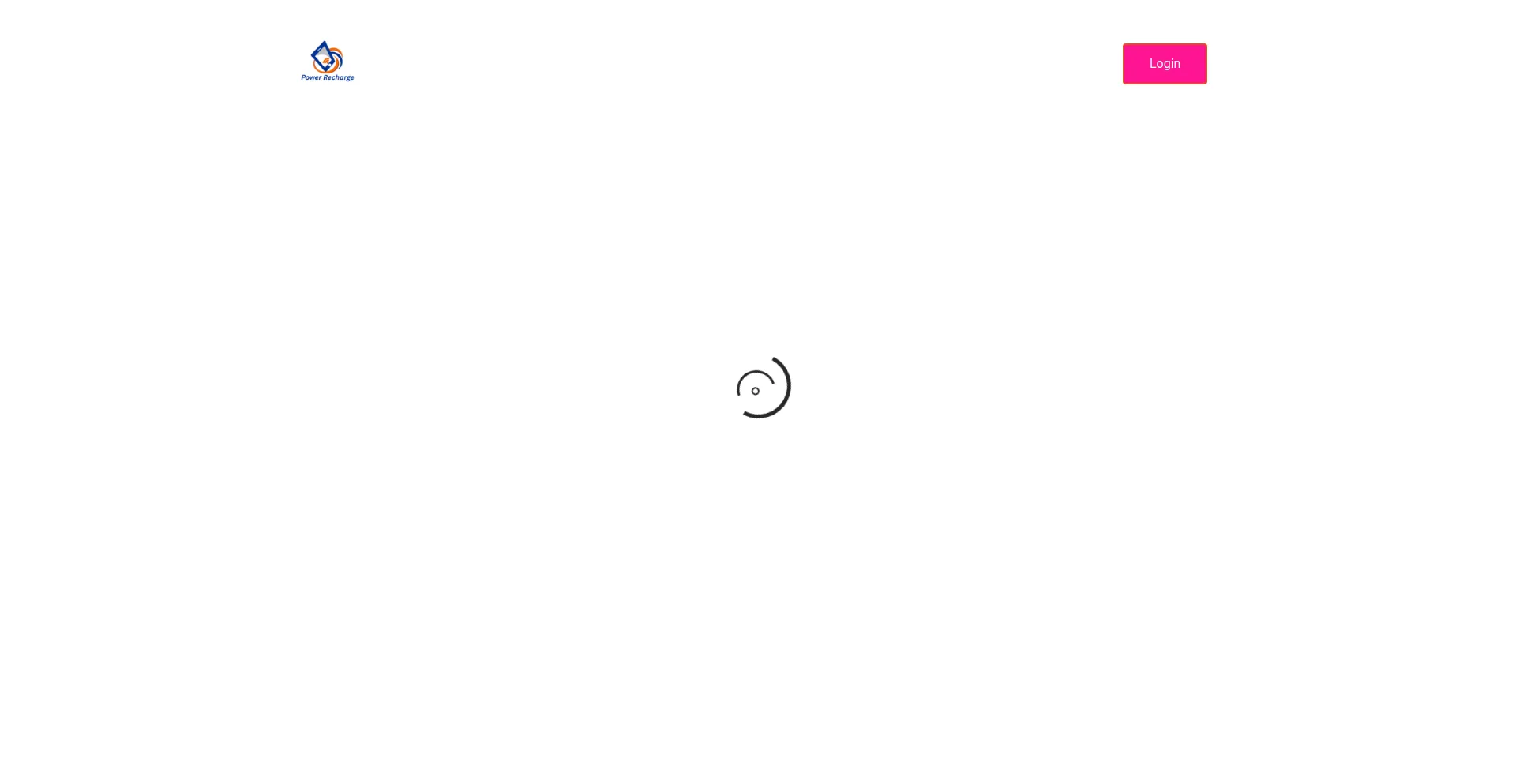 Website screenshot of Powerrecharge.in