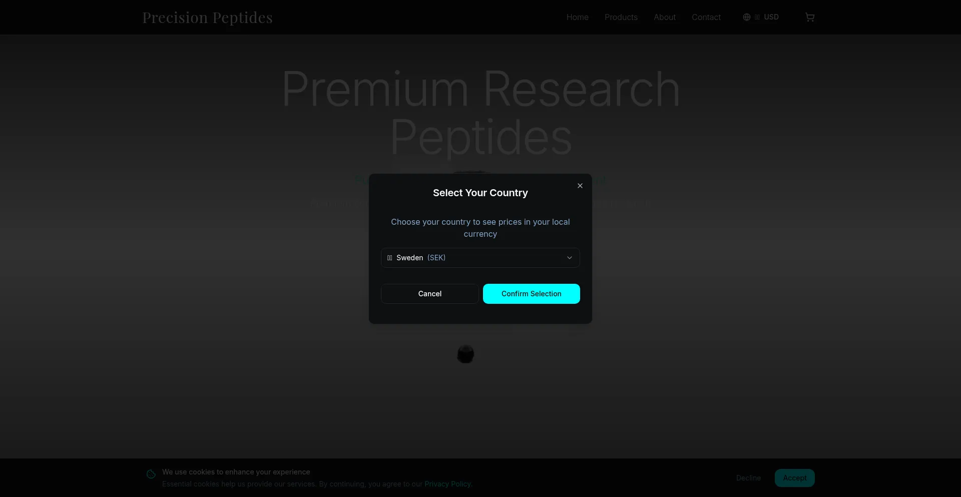 ¿És Seguro y Confiable Precision-peptide.com?