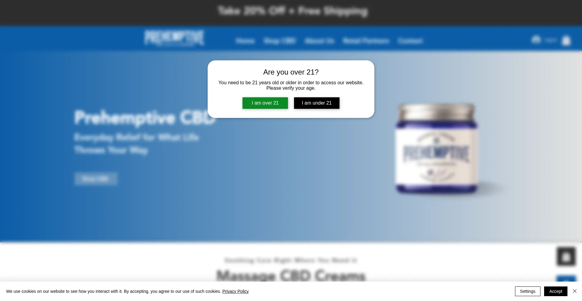 Prehemptive.com Screenshot