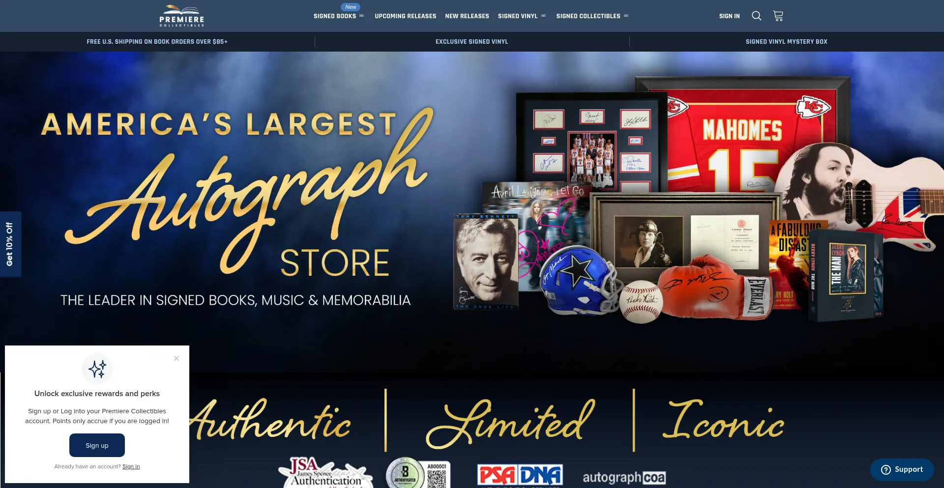 ¿És Seguro y Confiable Premierecollectibles.com?