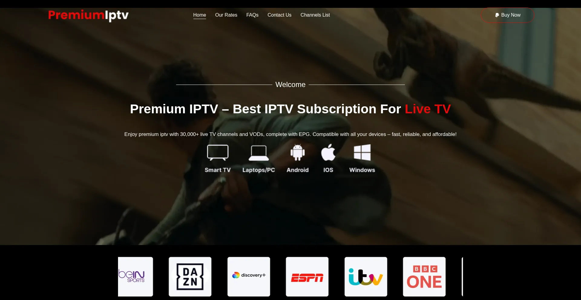 Premiumiptv.services Screenshot