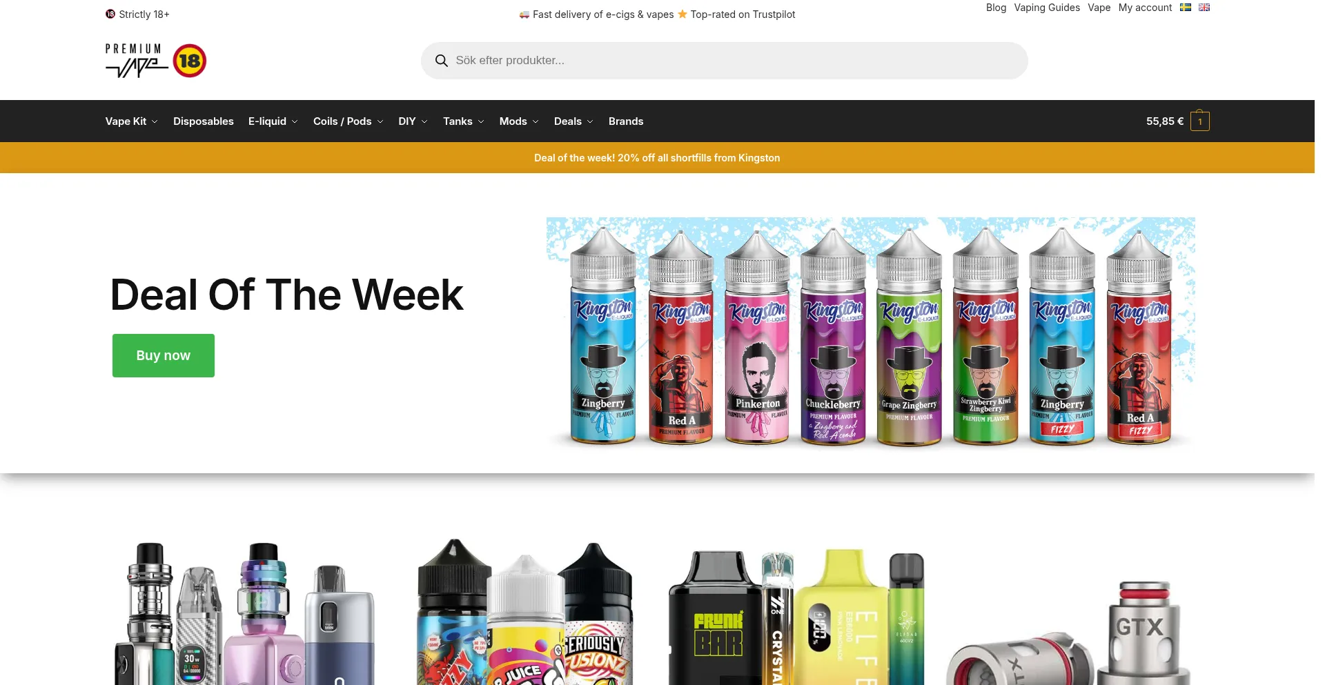 ¿És Seguro y Confiable Premiumvape.eu?