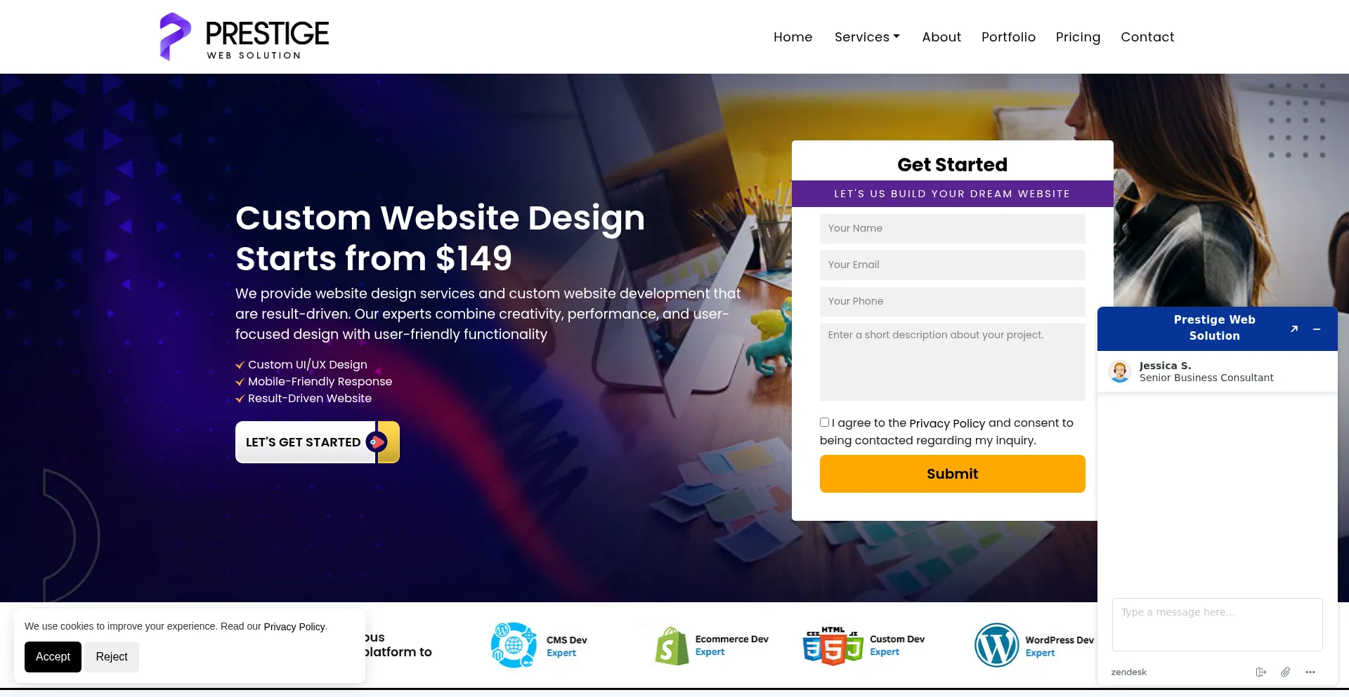 Prestigewebsolution.com