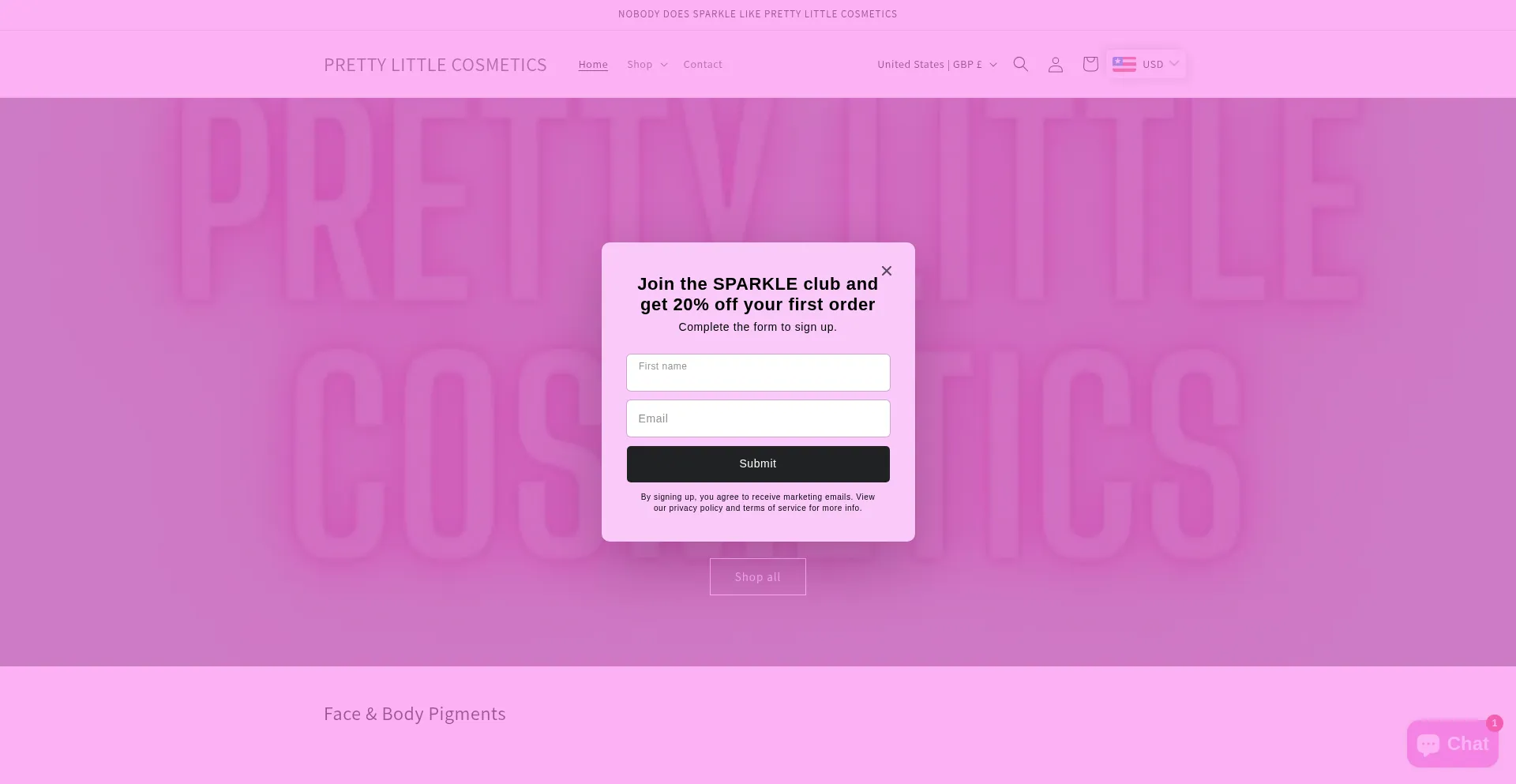 Prettylittlecosmetics.com