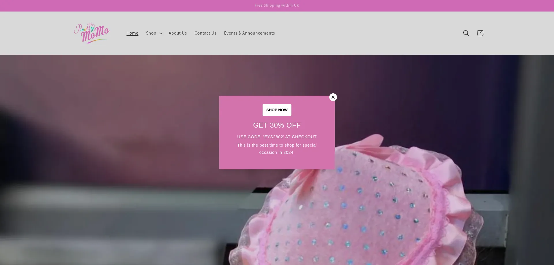 ¿És Seguro y Confiable Prettymomo.co.uk?