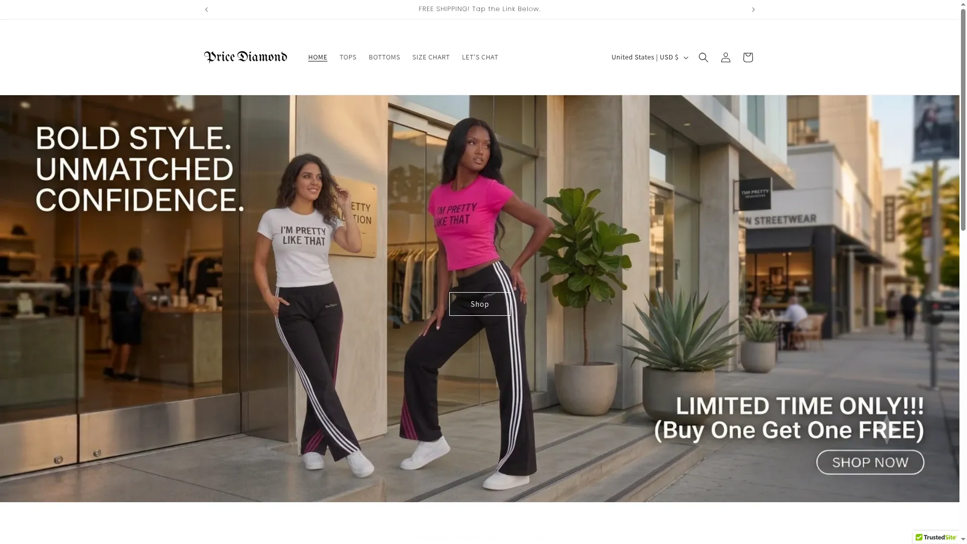 Pricediamondapparel.com
