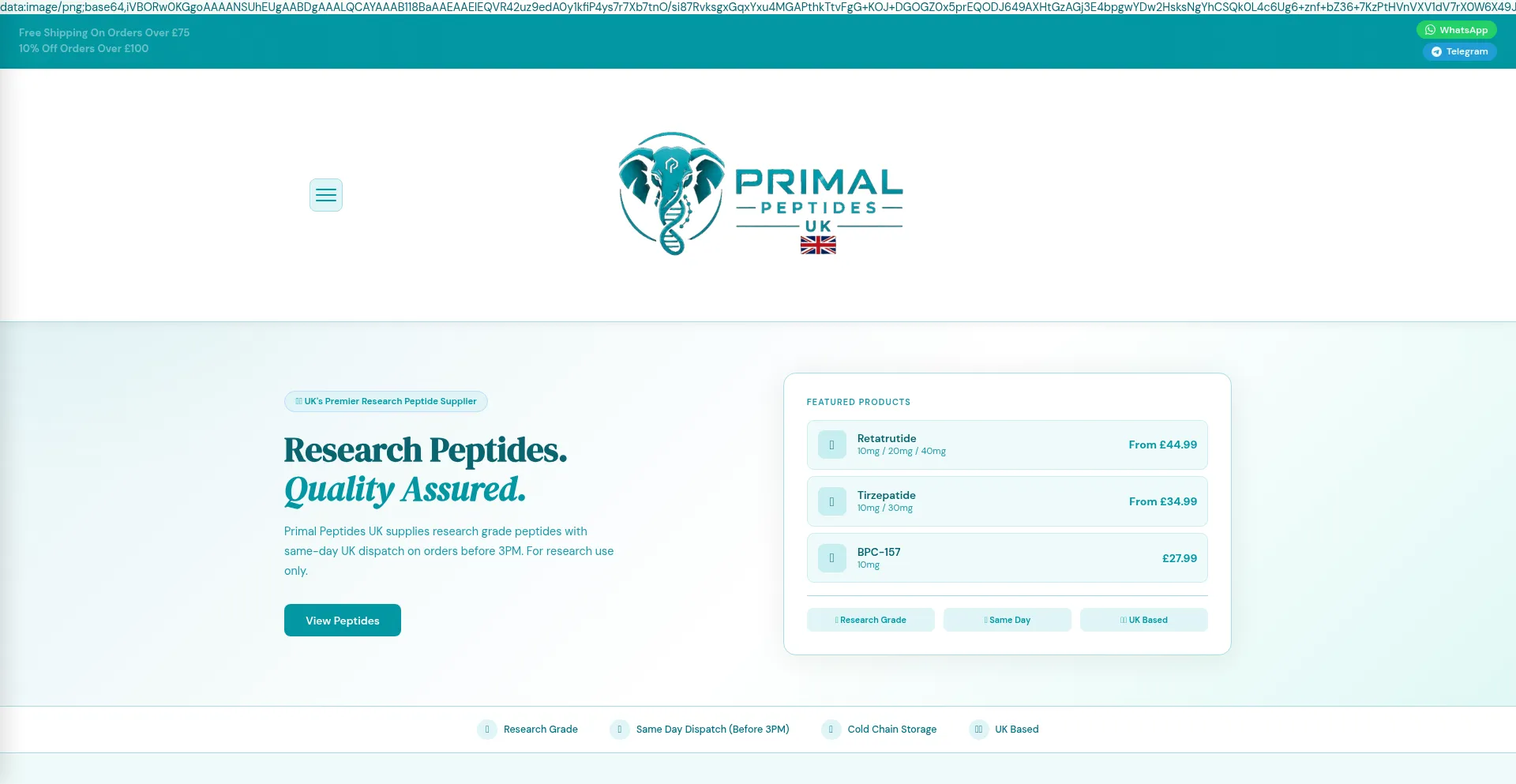 Primalpeptidesuk.co.uk