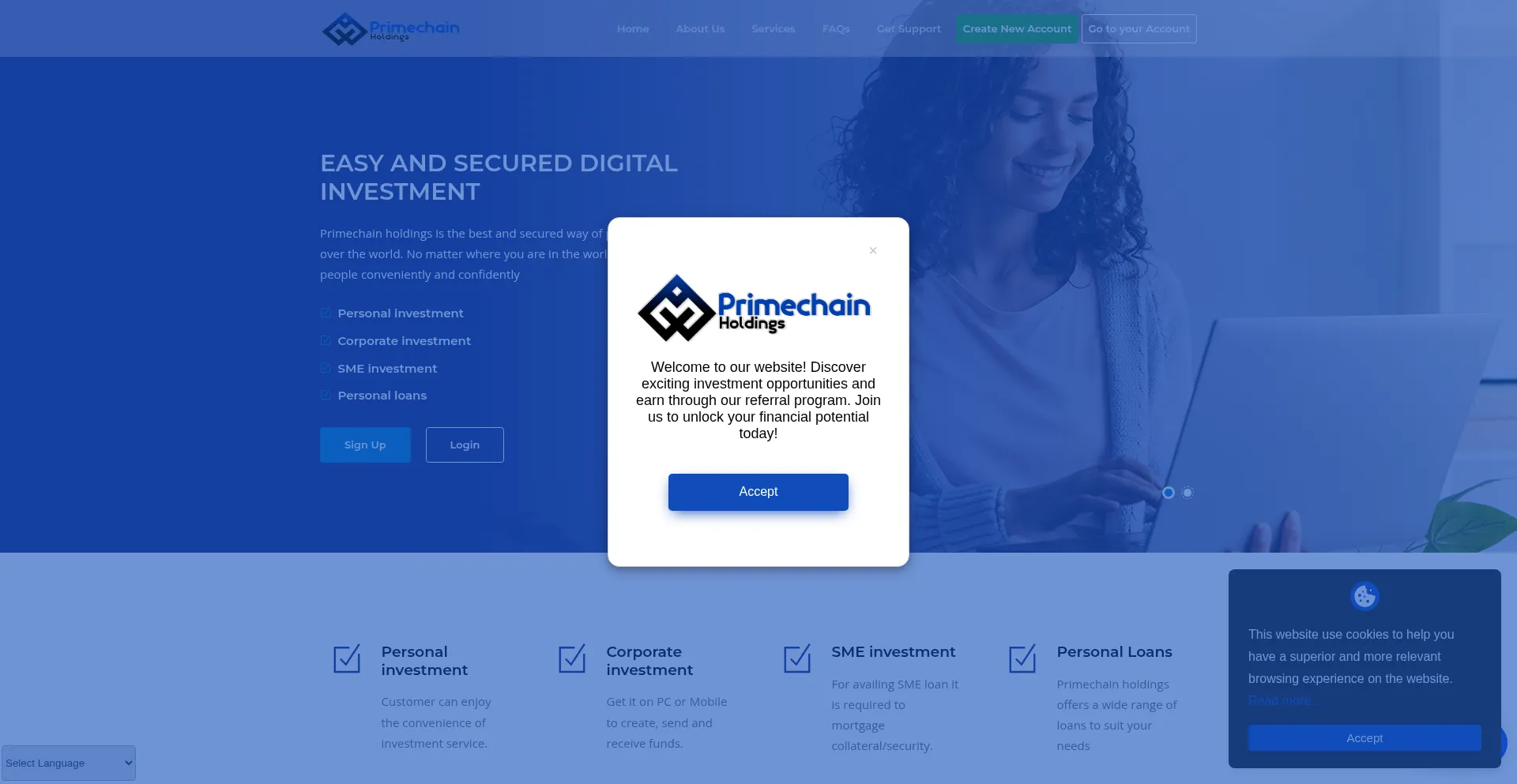 Primechainholdings.com