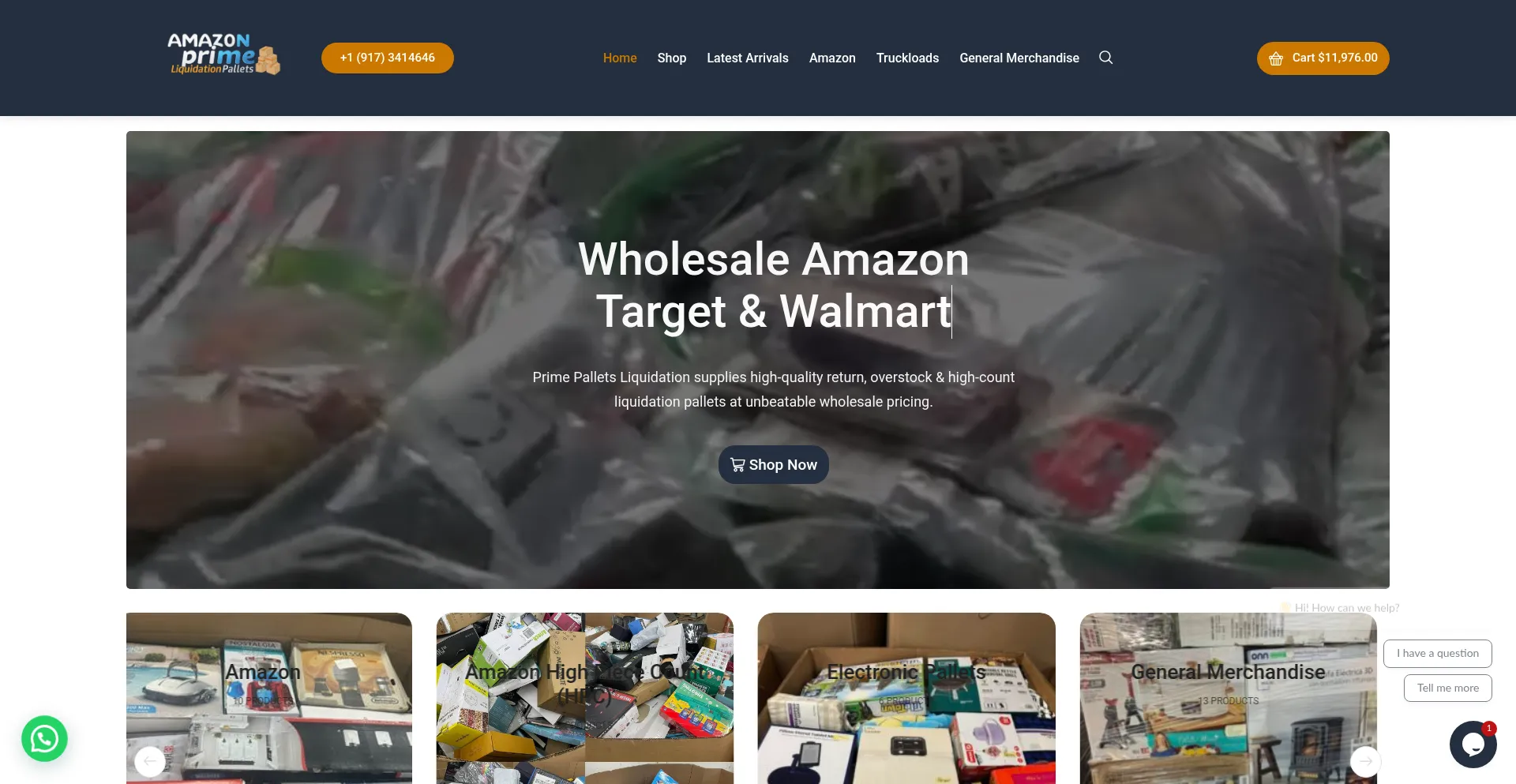 Primepalletsliquidation.com