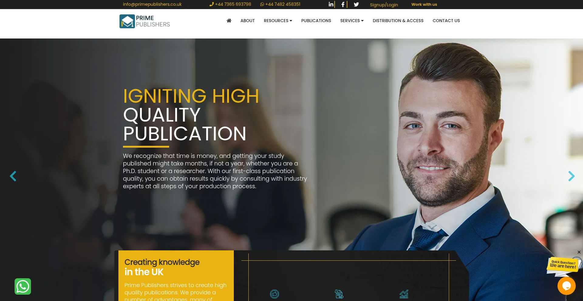 ¿És Seguro y Confiable Primepublishers.co.uk?