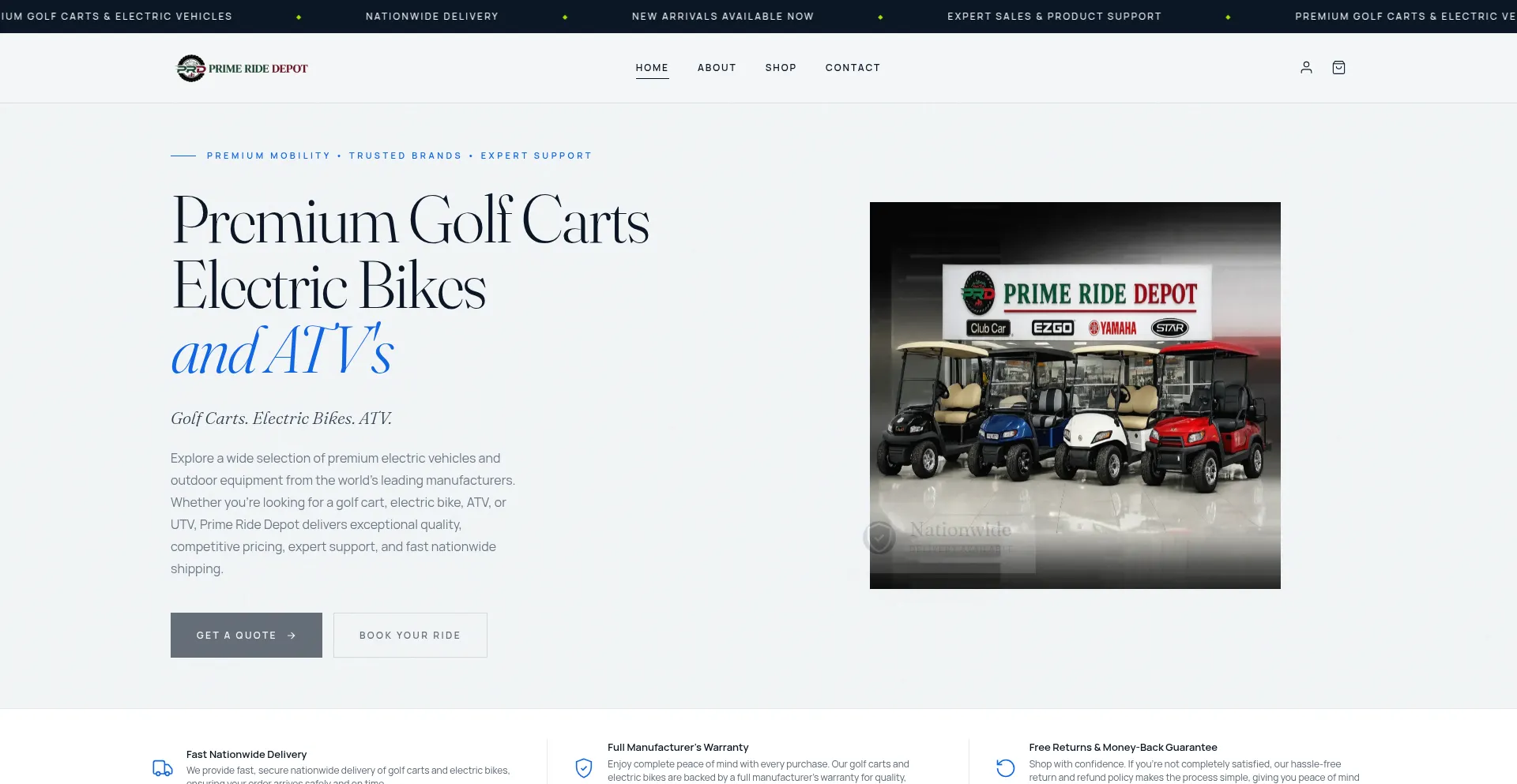 Primeridedepot.us