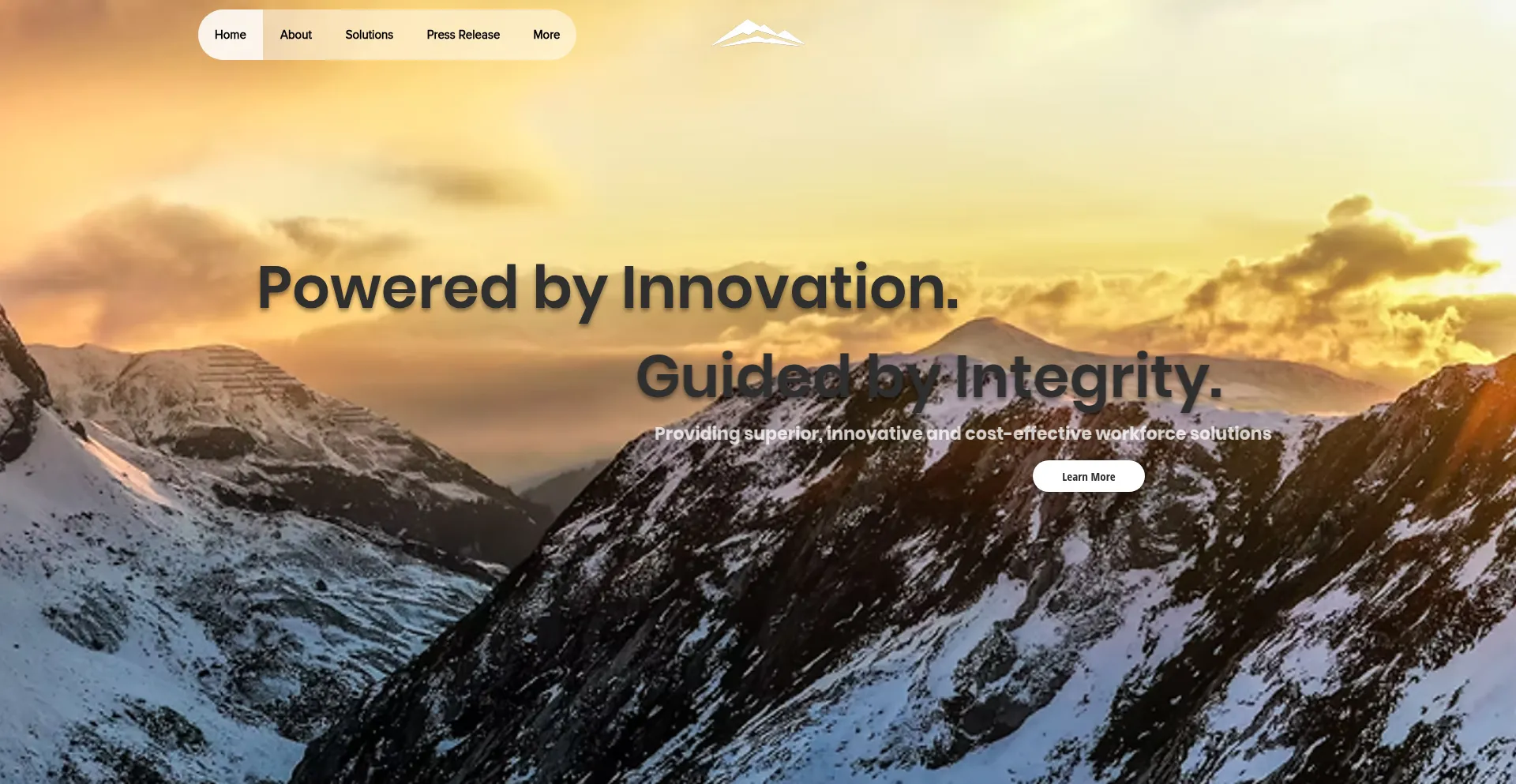 Website screenshot of Primetechnicalinc.com