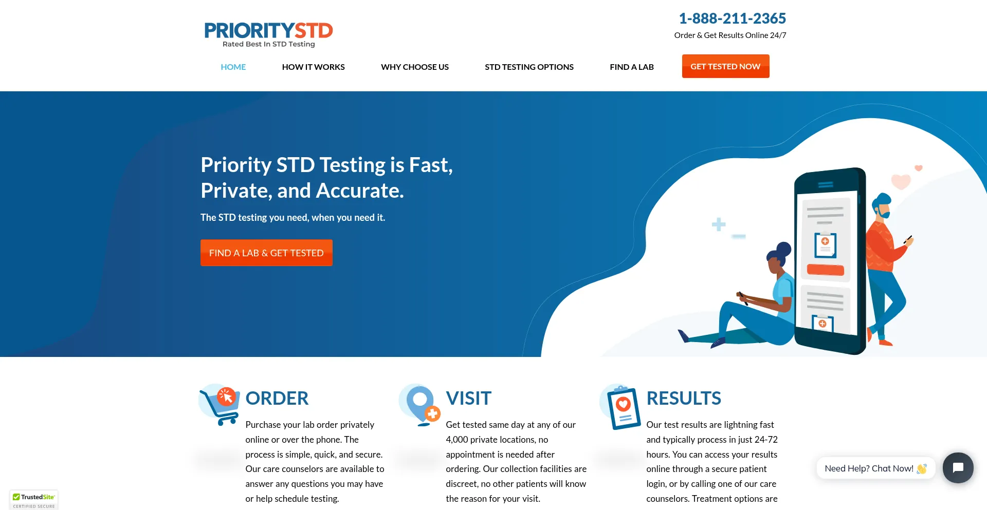¿És Seguro y Confiable Prioritystdtesting.com?