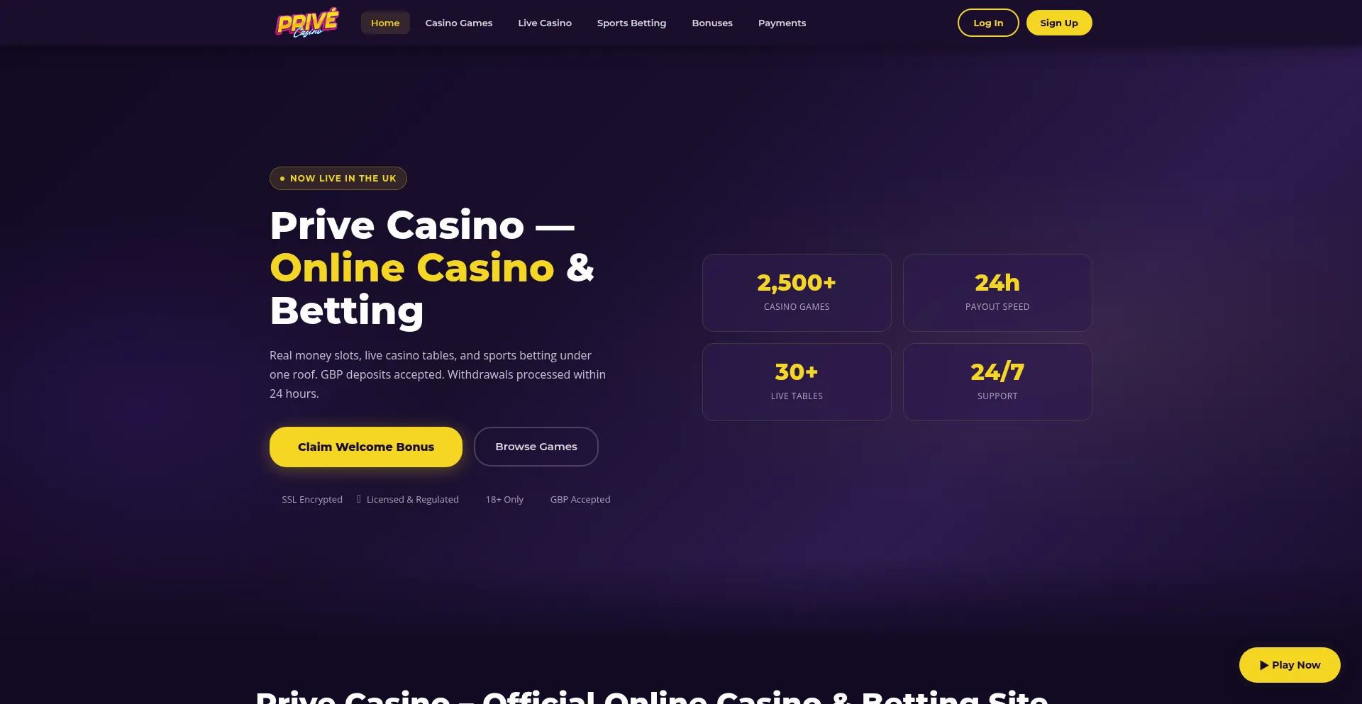 Privecasino.bet