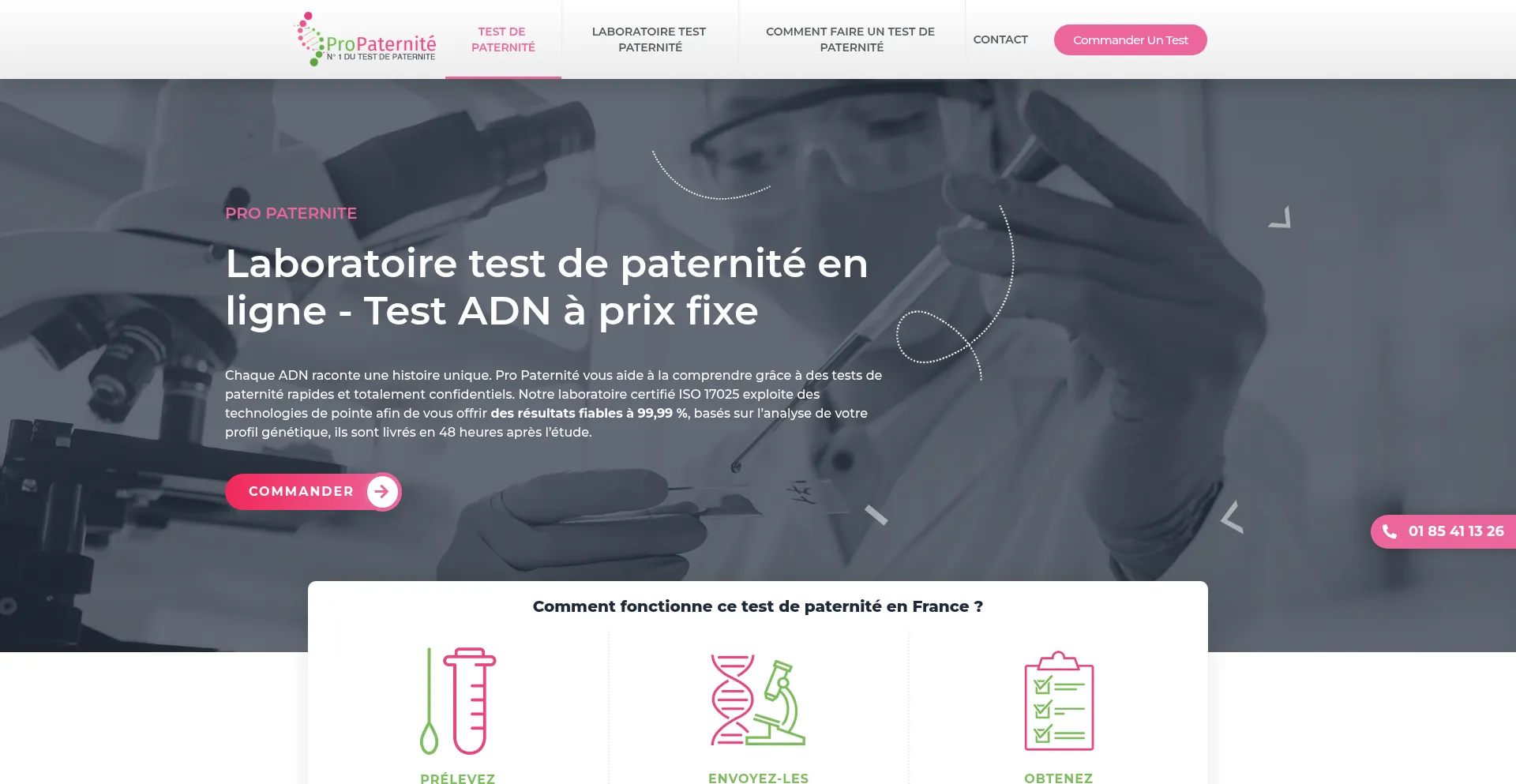 ¿És Seguro y Confiable Pro-paternite.com?