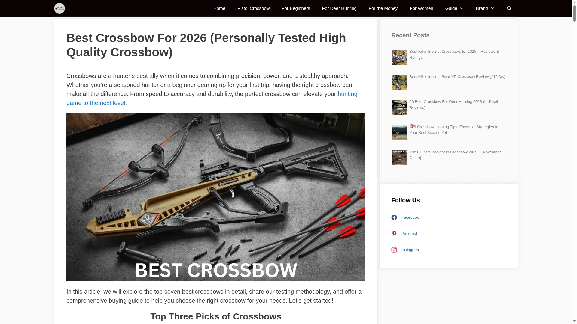 Procrossbow.com