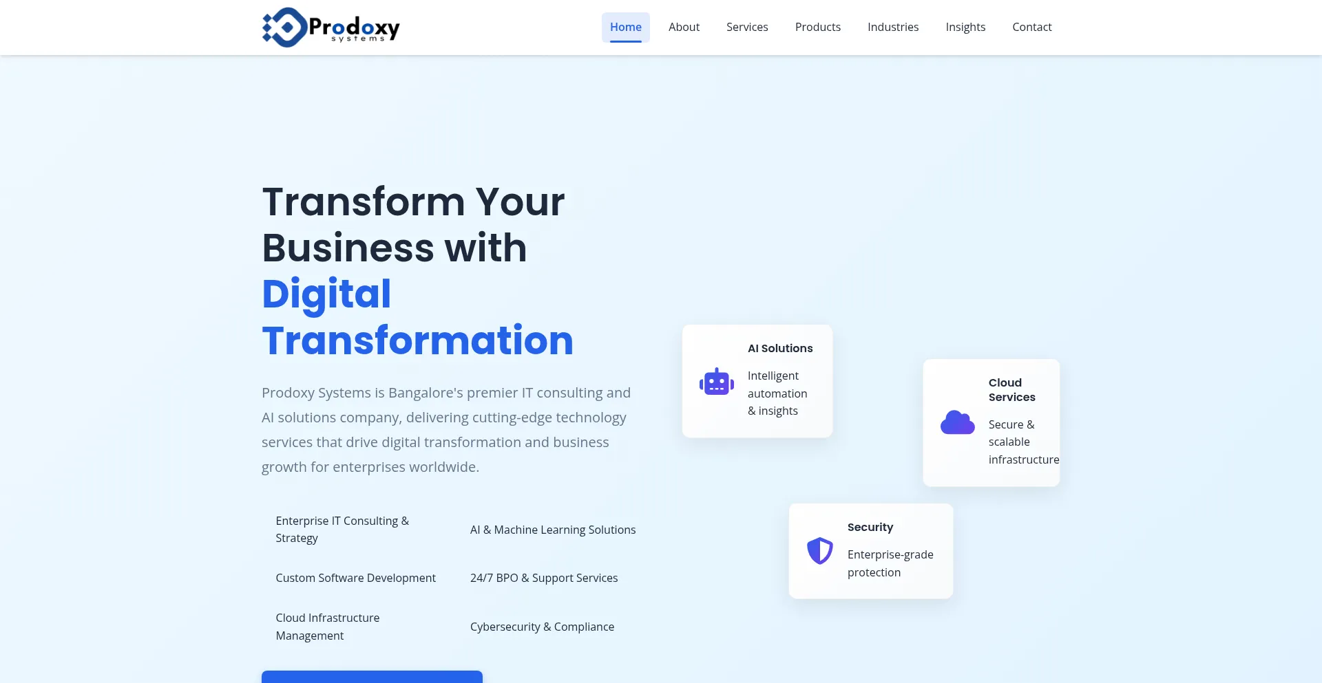 Prodoxysystems.com