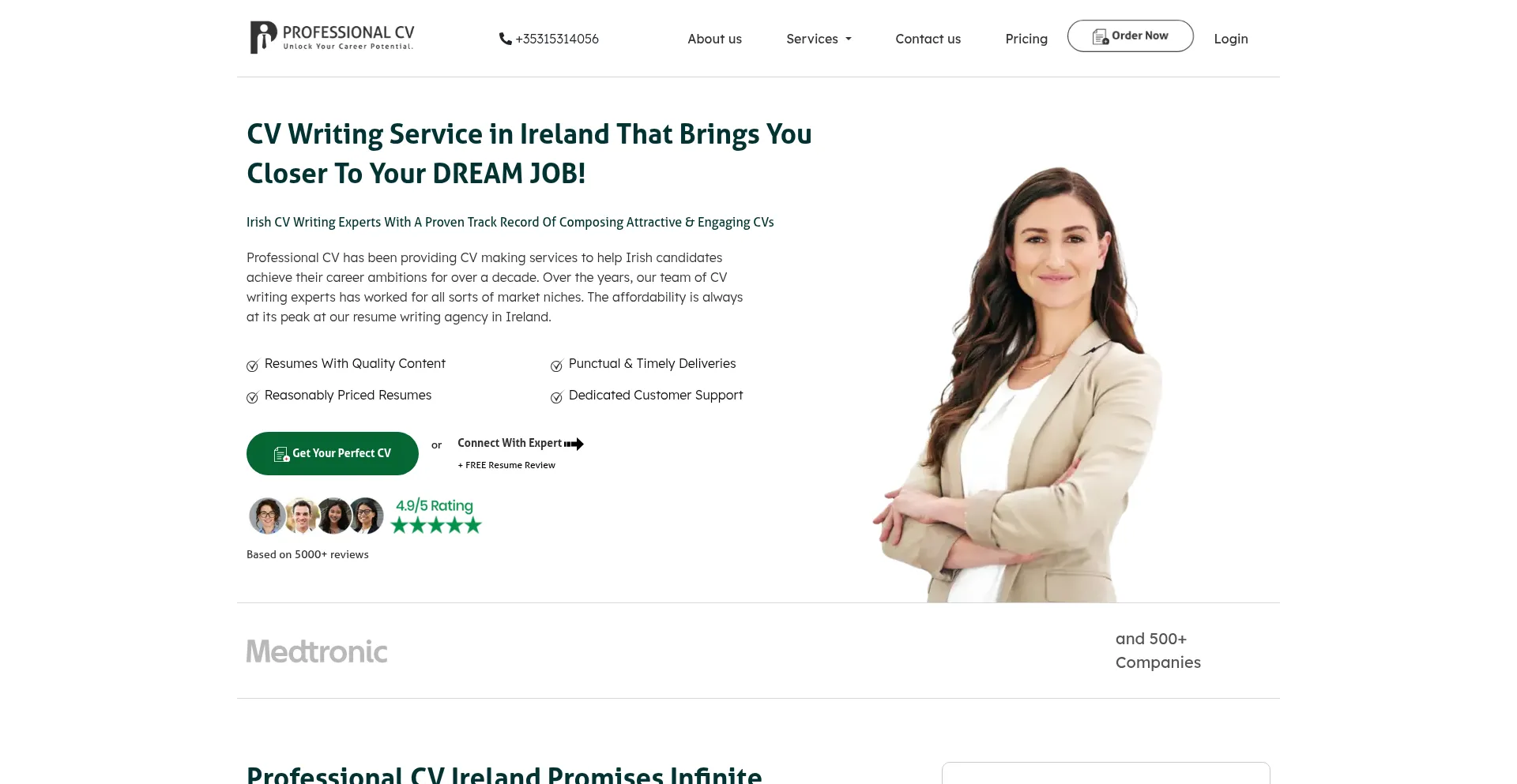 Professionalcv.ie