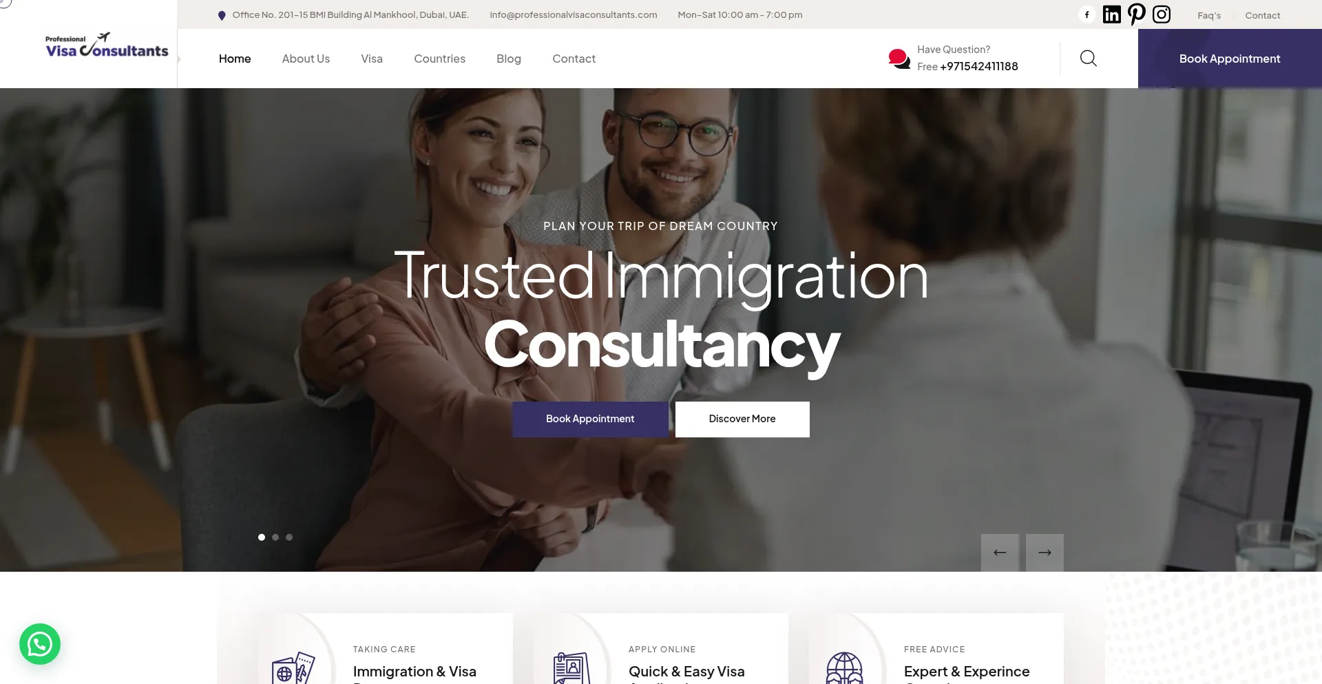 Professionalvisaconsultants.com