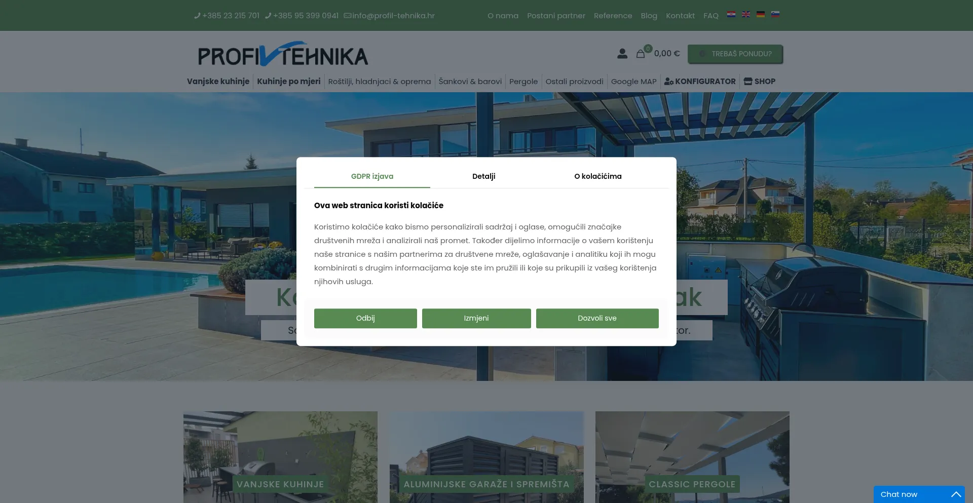 Profil-tehnika.hr Screenshot