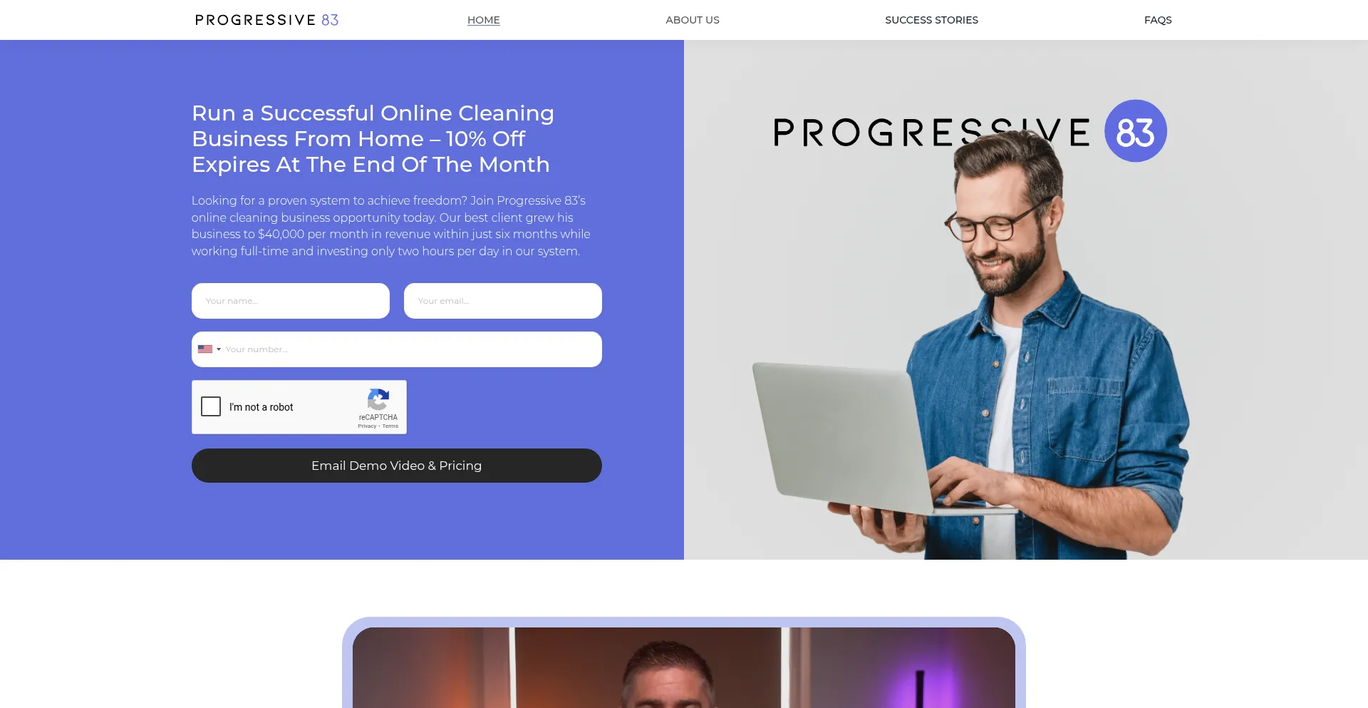 ¿És Seguro y Confiable Progressive83.com?