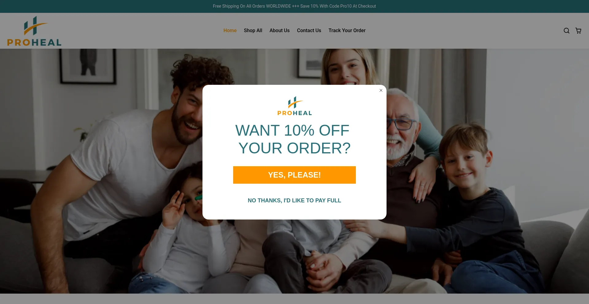¿És Seguro y Confiable Proheal-innovations.com?