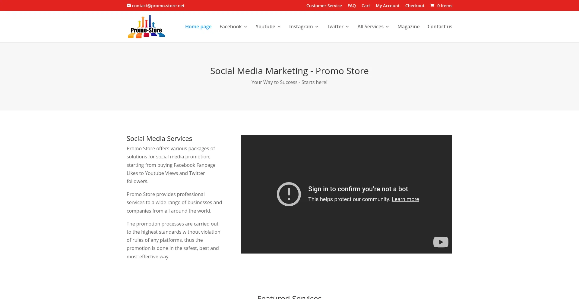 ¿És Seguro y Confiable Promo-store.com?