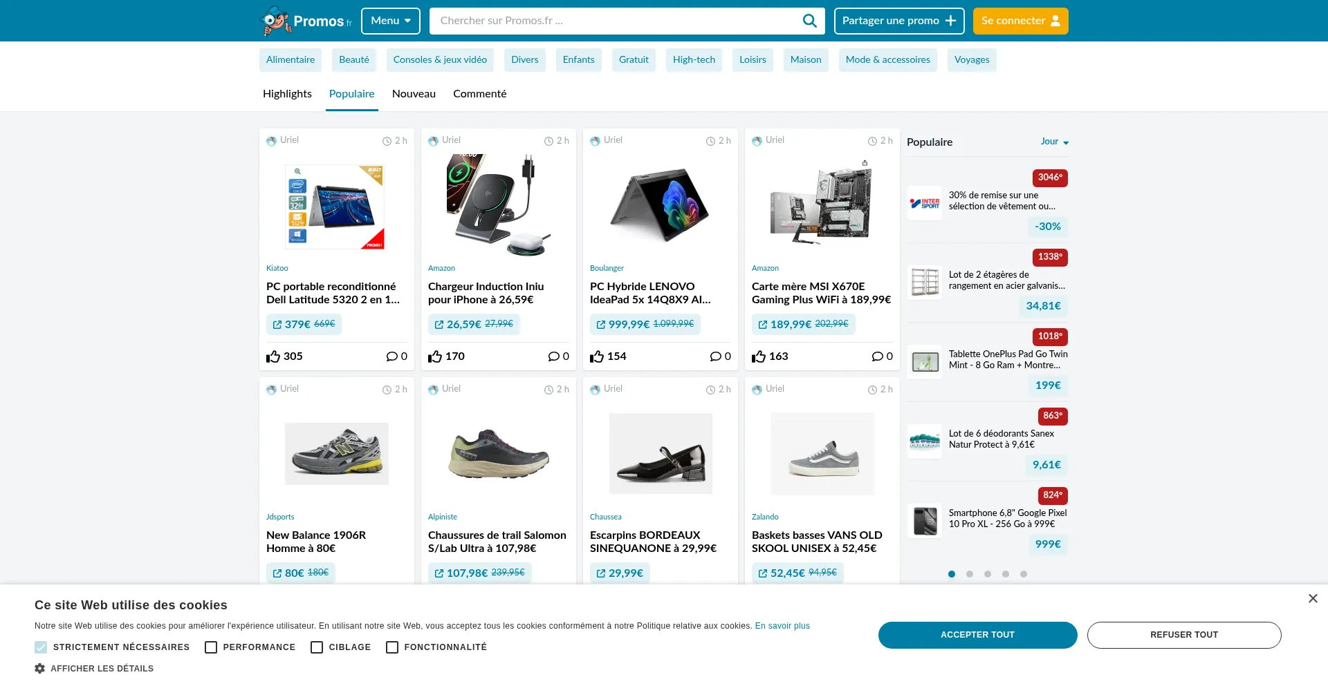 ¿És Seguro y Confiable Promos.fr?