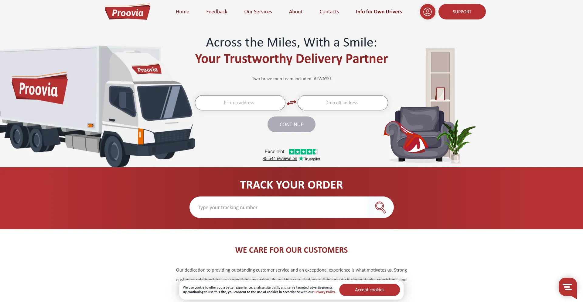 ¿És Seguro y Confiable Proovia.delivery?