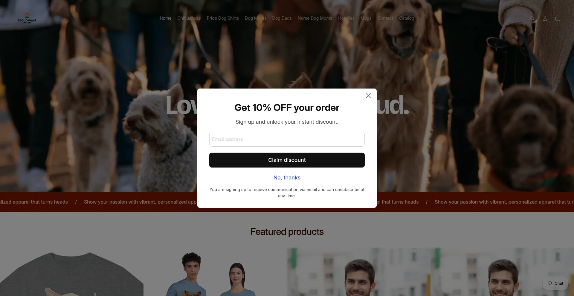 Proudpawsapparel.com