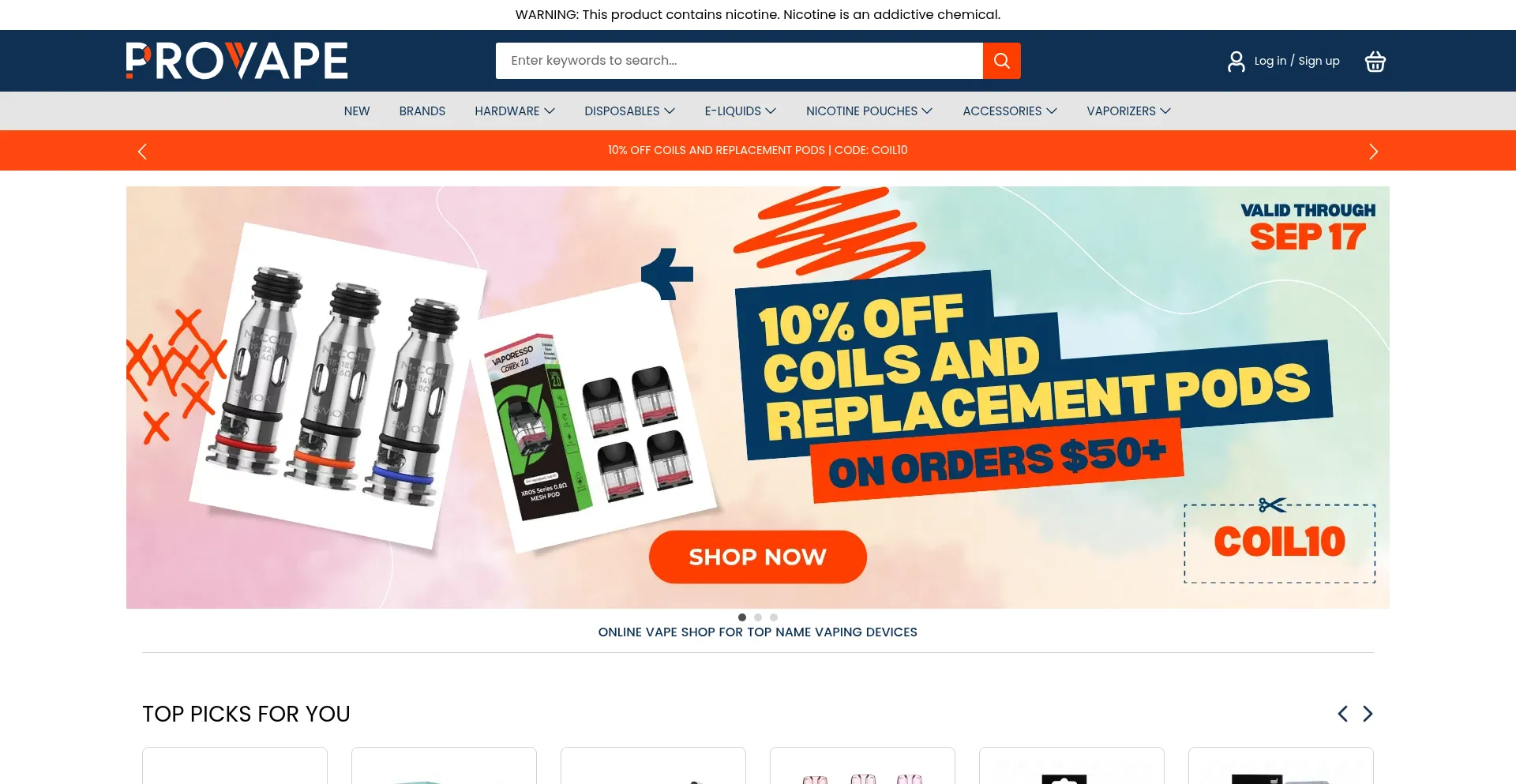¿És Seguro y Confiable Provape.com?