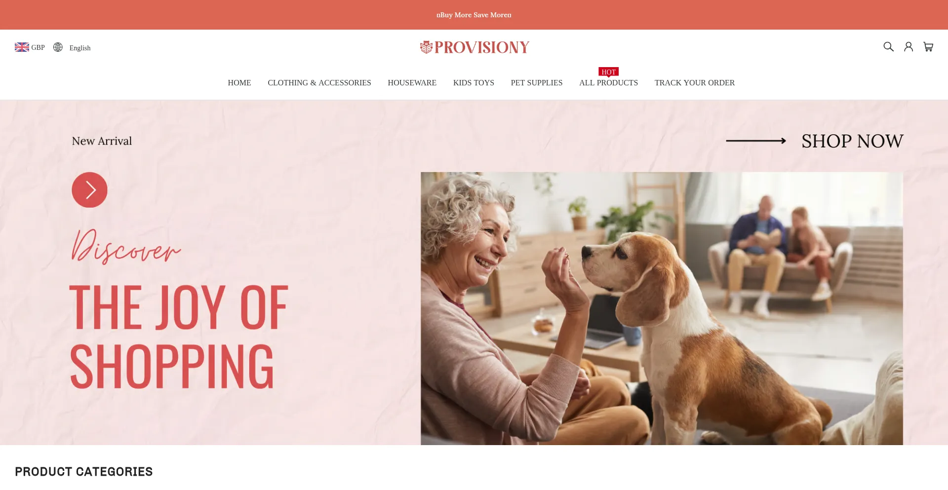 Provisiony.com Screenshot