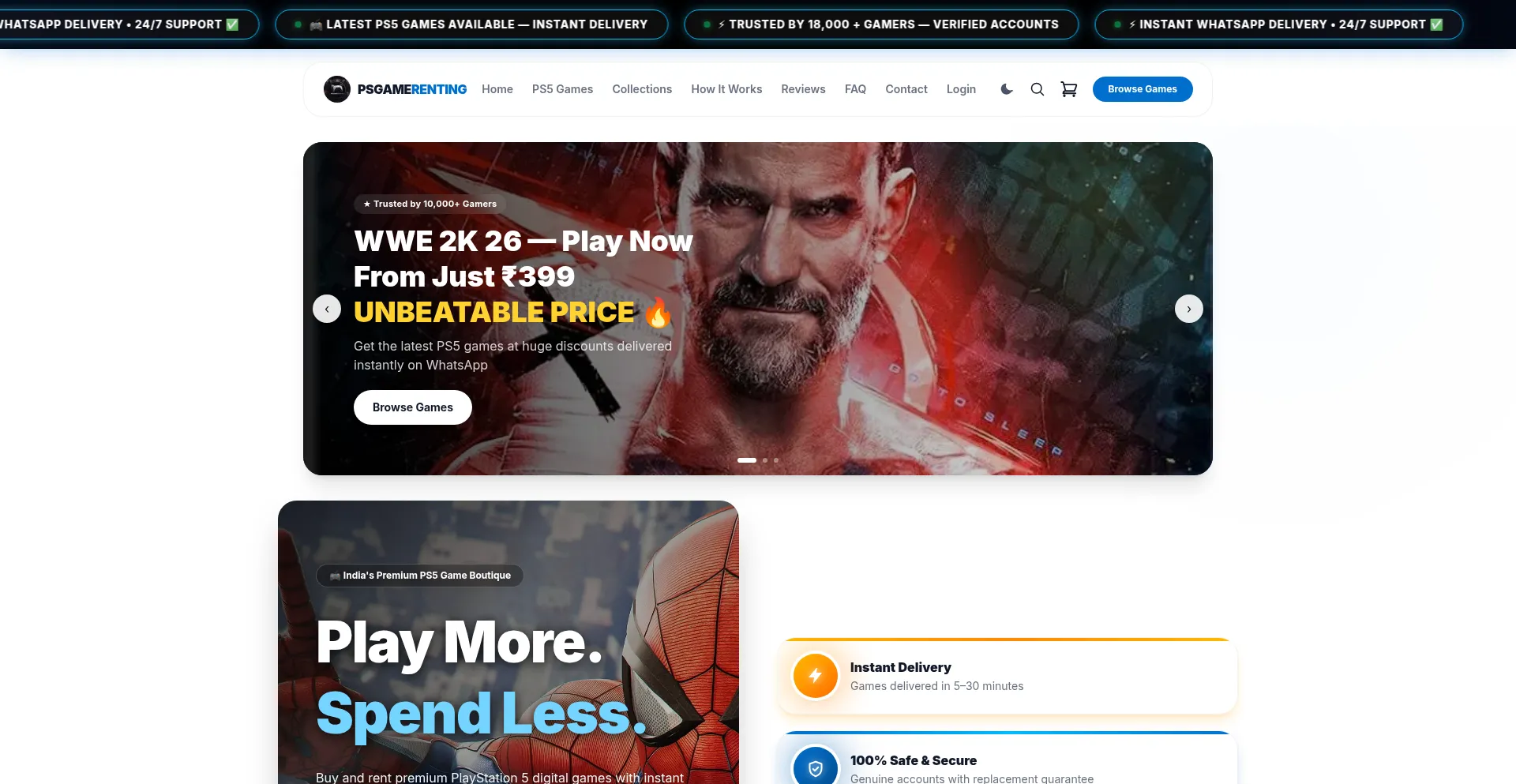 Psgamerenting.online