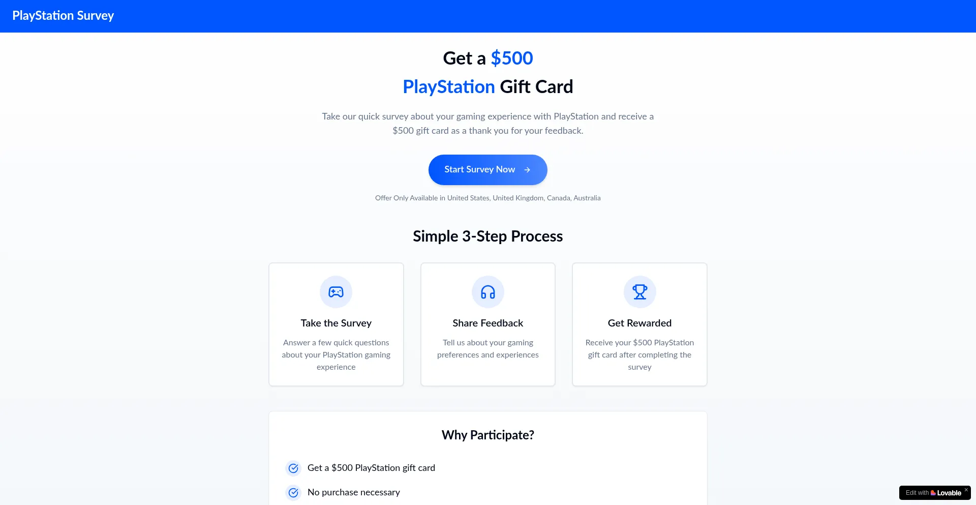 Website screenshot of Psngifts.com
