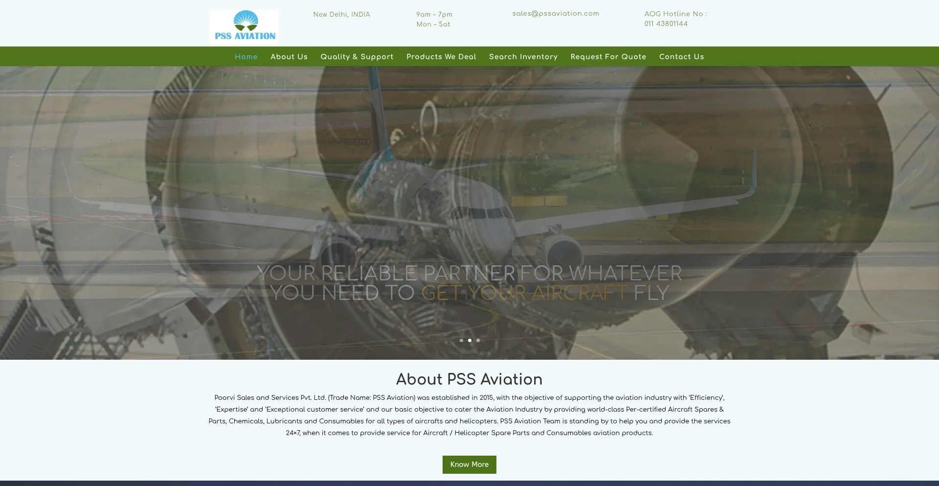 ¿És Seguro y Confiable Pssaviation.com?