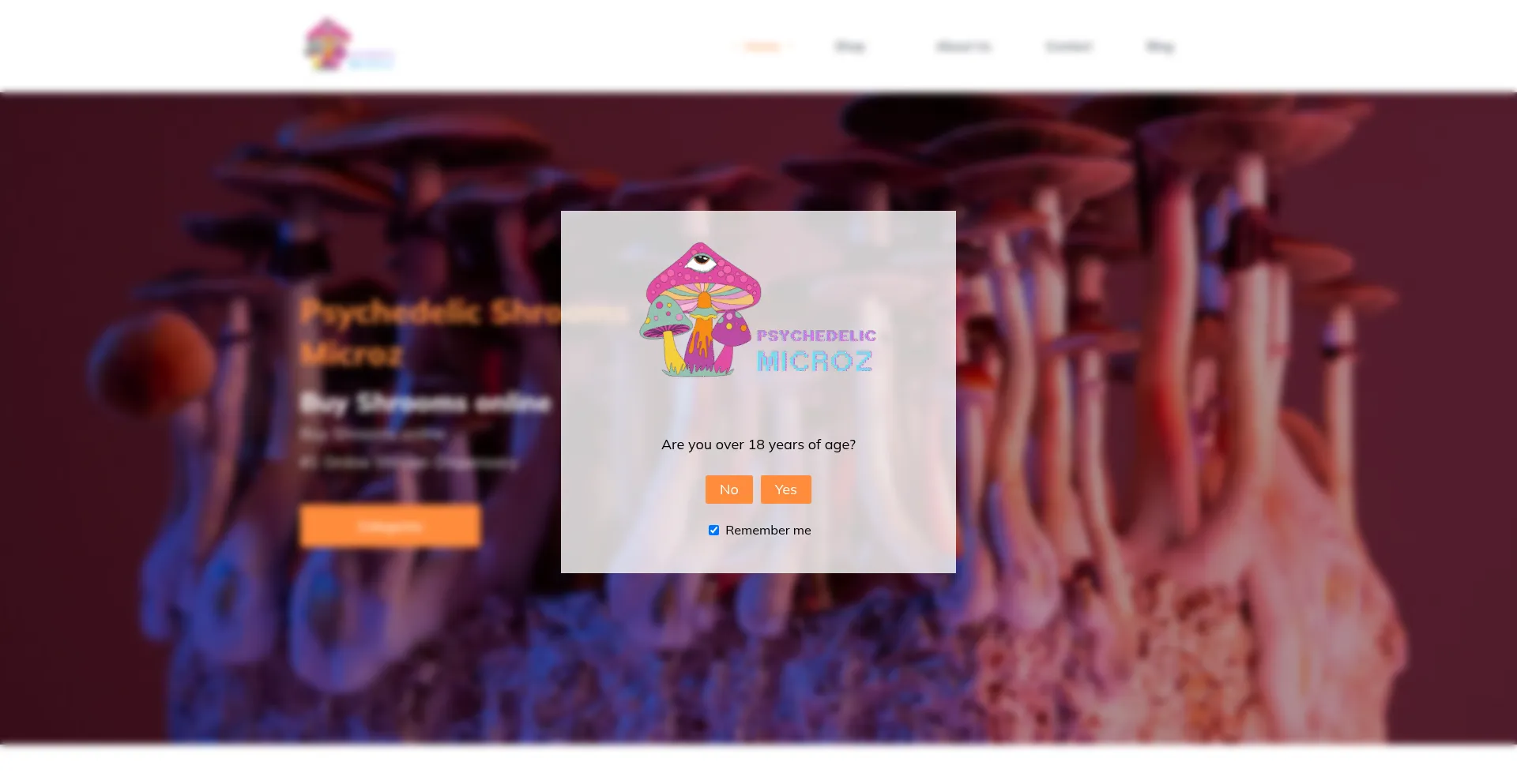 Psychedelicsmicros.com Screenshot