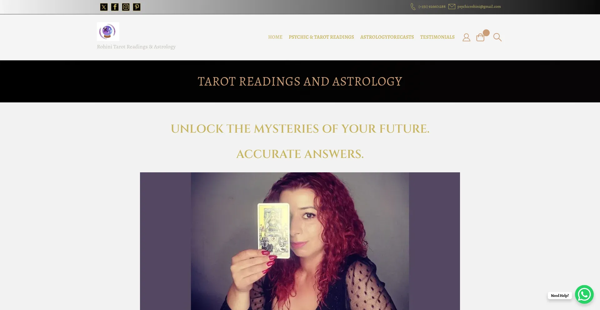 ¿És Seguro y Confiable Psychic-rohini.com?