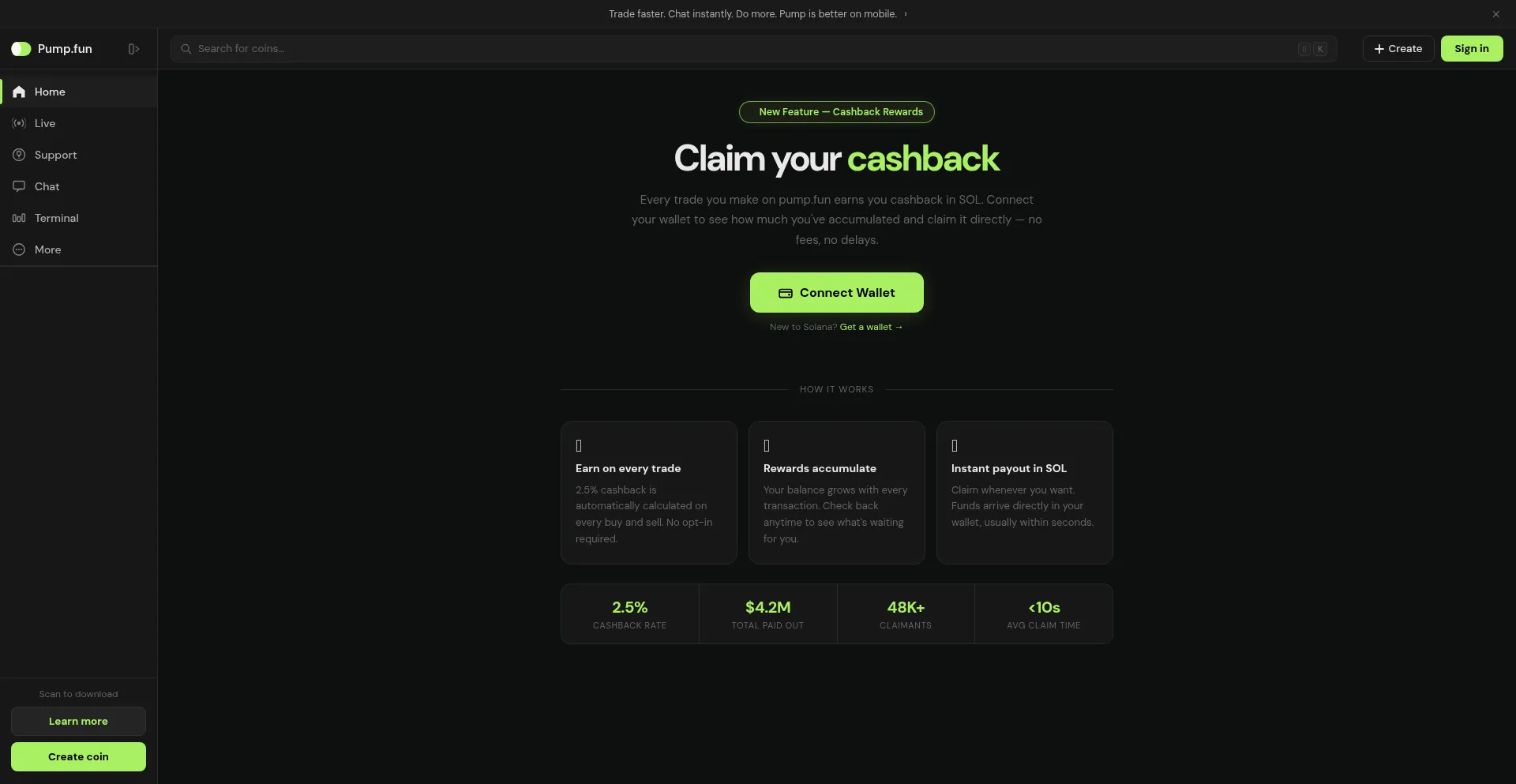 Pumpcashback.fun
