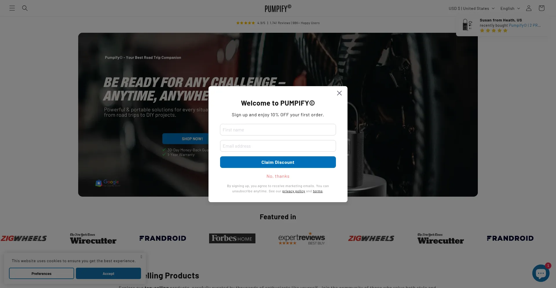 ¿És Seguro y Confiable Pumpify.us?