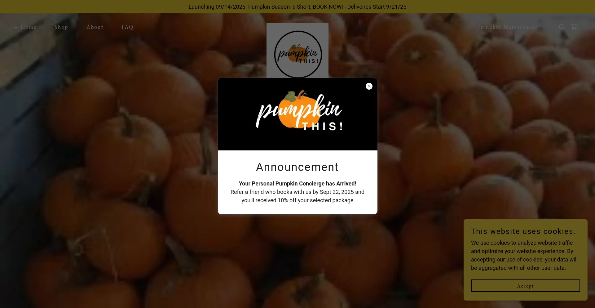 ¿És Seguro y Confiable Pumpkinthis.com?